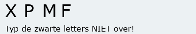 Bevestigingscode