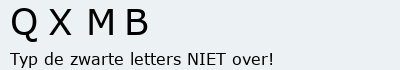 Bevestigingscode