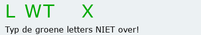 Bevestigingscode