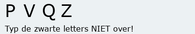 Bevestigingscode