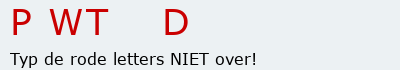 Bevestigingscode