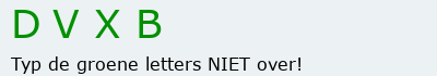 Bevestigingscode