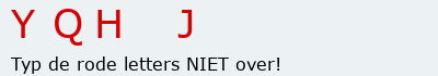 Bevestigingscode