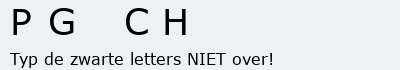 Bevestigingscode