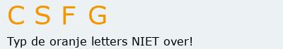 Bevestigingscode