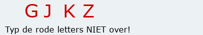 Bevestigingscode