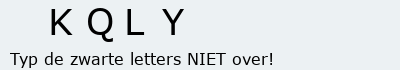Bevestigingscode
