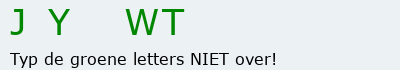 Bevestigingscode