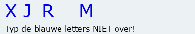 Bevestigingscode