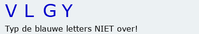 Bevestigingscode