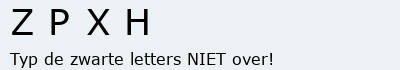 Bevestigingscode