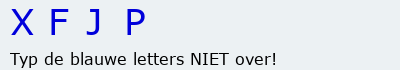 Bevestigingscode
