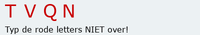 Bevestigingscode