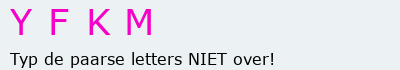 Bevestigingscode