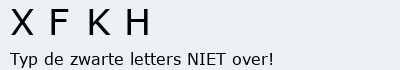 Bevestigingscode