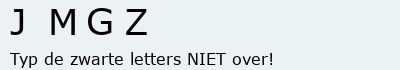 Bevestigingscode