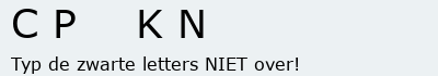 Bevestigingscode