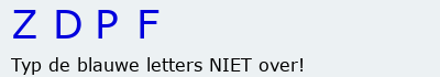 Bevestigingscode
