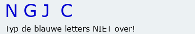 Bevestigingscode