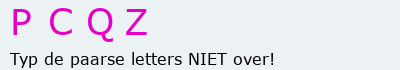 Bevestigingscode