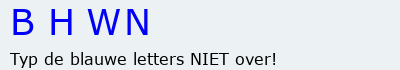 Bevestigingscode