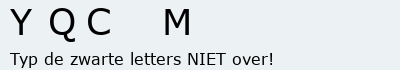Bevestigingscode