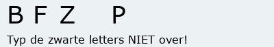 Bevestigingscode