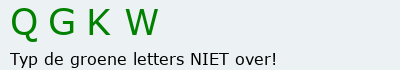 Bevestigingscode