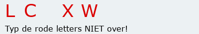 Bevestigingscode