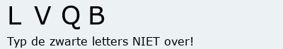 Bevestigingscode