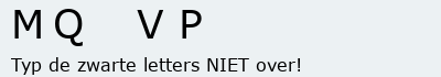 Bevestigingscode