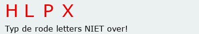 Bevestigingscode