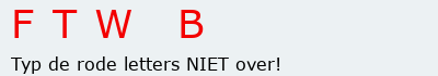 Bevestigingscode