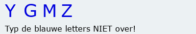 Bevestigingscode
