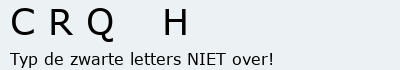 Bevestigingscode