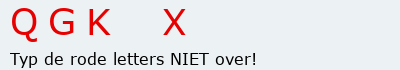 Bevestigingscode