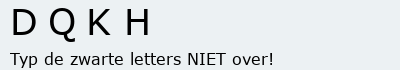 Bevestigingscode