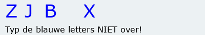 Bevestigingscode
