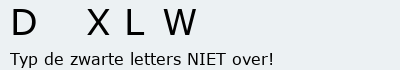 Bevestigingscode