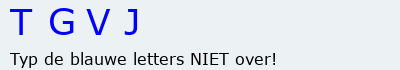 Bevestigingscode