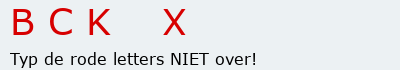 Bevestigingscode