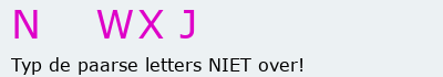 Bevestigingscode