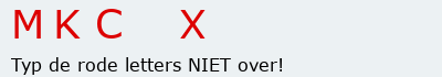 Bevestigingscode
