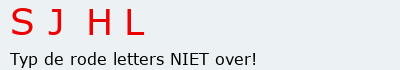 Bevestigingscode