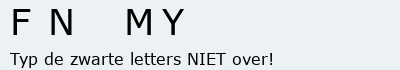 Bevestigingscode