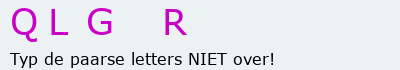 Bevestigingscode