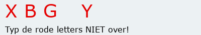 Bevestigingscode