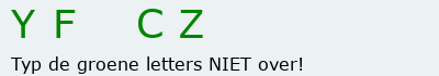 Bevestigingscode