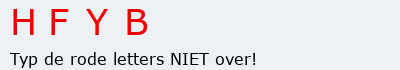 Bevestigingscode