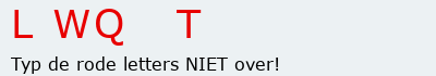 Bevestigingscode